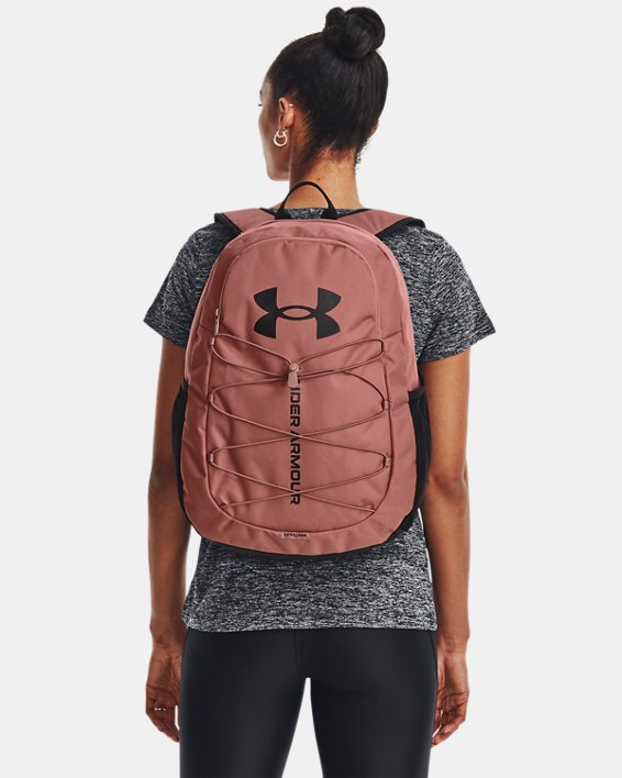 UA Hustle Sport Backpack, Red, pdpMainDesktop image number 5